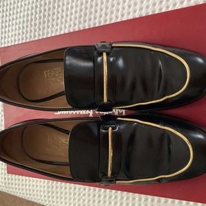 Authentic Salvatore Ferragamo Leather Shoes